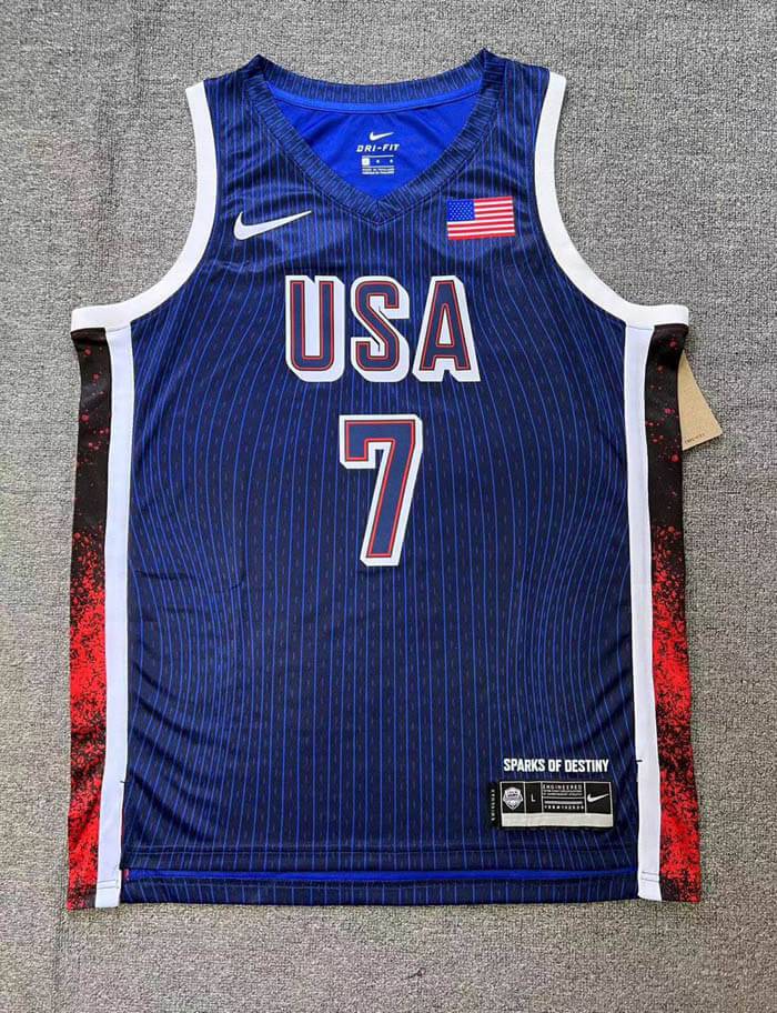 Jersey USA team Olimpíadas Paris 2024 azul - Dream Team - GOAT STORE