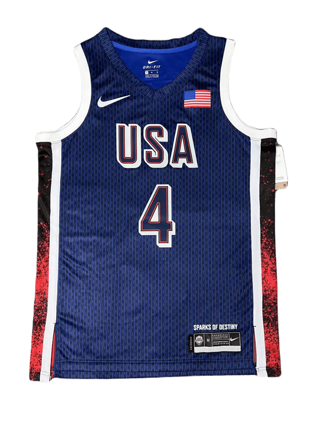 Jersey USA team Olimpíadas Paris 2024 azul - Dream Team - GOAT STORE