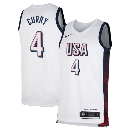 Jersey USA team Olimpíadas Paris 2024 Blanca - Dream Team - GOAT STORE