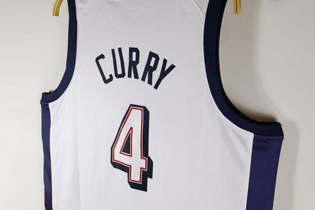 Jersey USA team Olimpíadas Paris 2024 Blanca - Dream Team - GOAT STORE